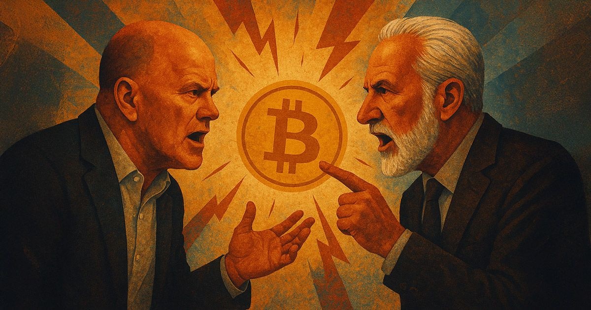 مایک نووگراتز از پیتر شیف خواست اشتباهات خود درباره مخالفت با بیت کوین را بپذیرد!