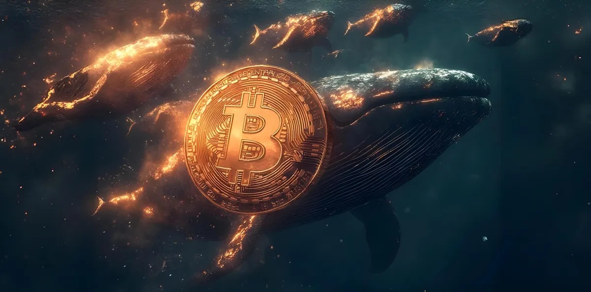 افزایش ورود بیت‌ کوین توسط نهنگ‌ها به بایننس؛ احتمال افزایش نوسانات بازار