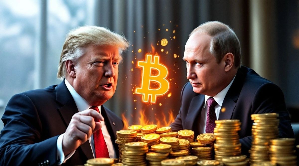 قیمت بیت کوین پس از مذاکرات صلح ترامپ و پوتین بدون تغییر باقی ماند