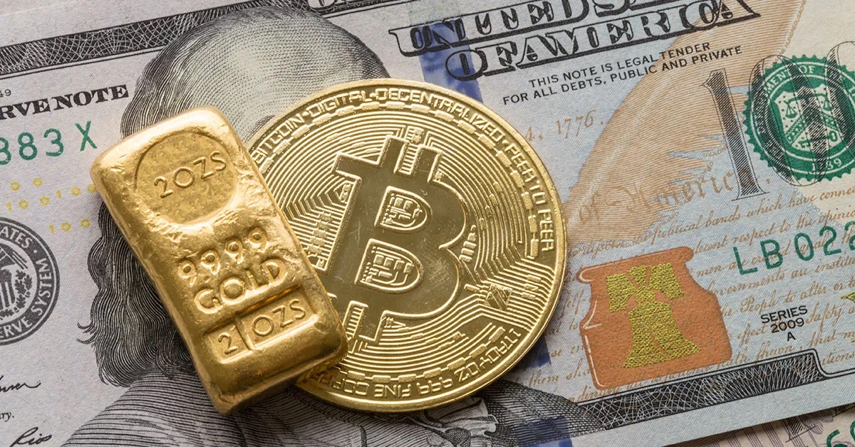 واگرایی روند طلا و بیت‌ کوین در شرایط عدم قطعیت اقتصادی