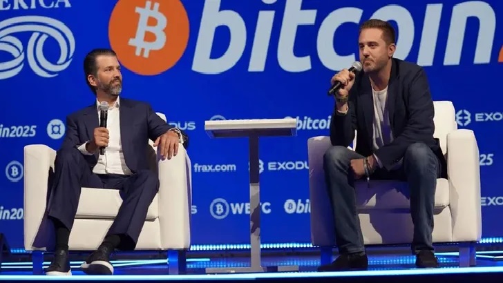 رویداد Bitcoin2025 | دونالد ترامپ جونیور از سرمایه‌گذاری ۲,۵ میلیارد دلاری در بیت کوین خبر داد
