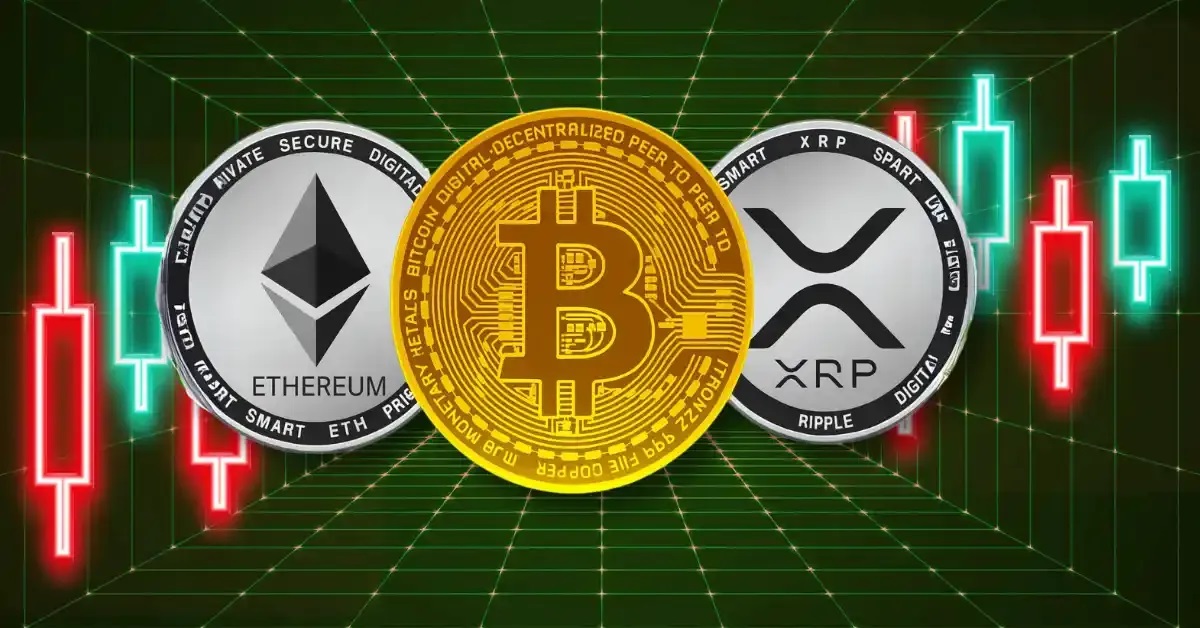 فروش گسترده بیت کوین، اتریوم و ریپل توسط بازیگران بزرگ بازار