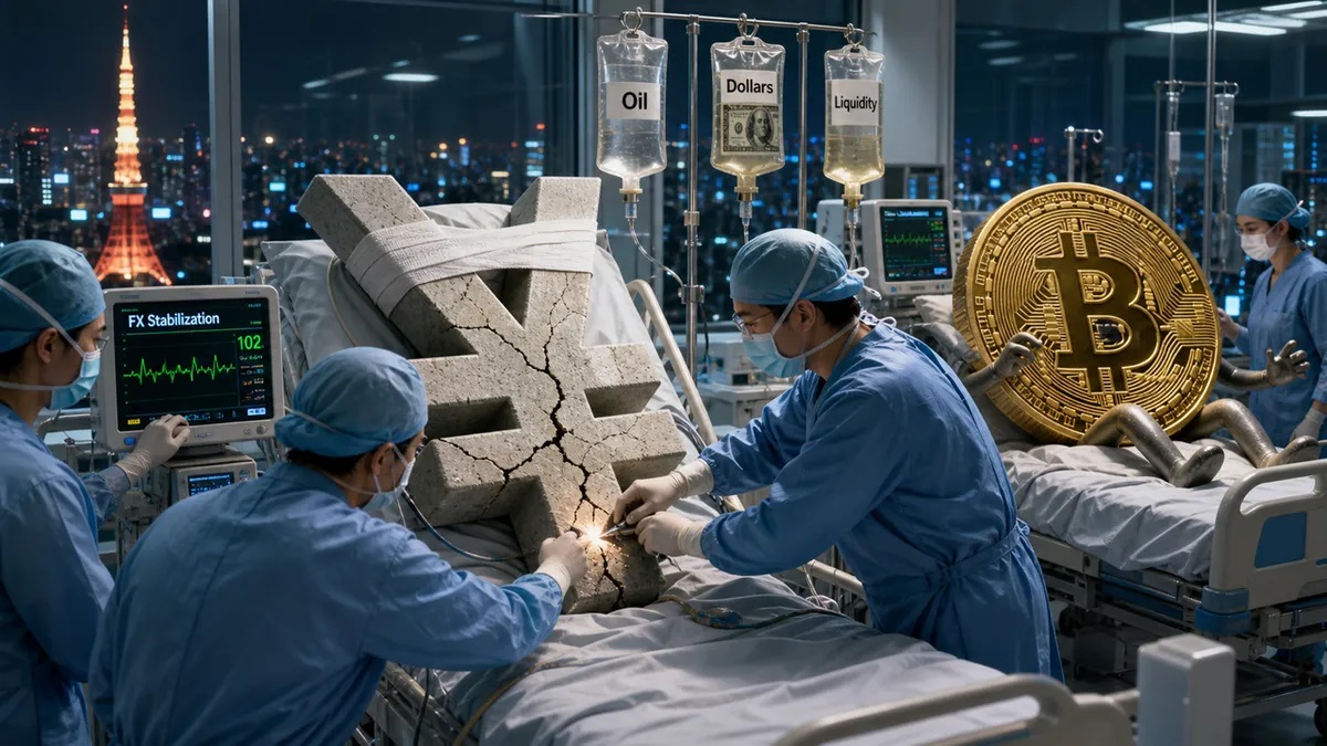 تقویت ناگهانی ین ژاپن؛ زنگ خطر جدید برای بازار ارز دیجیتال