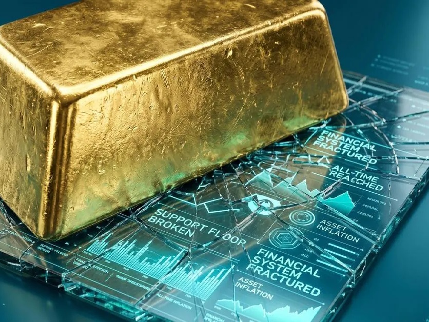 فدرال رزرو مانع رشد طلا شد؛ بنک آو آمریکا هدف قیمتی خود را ۱۴ درصد کاهش داد